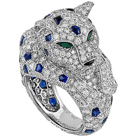 cartier jaguar ring replica|cartier diamond ring panther.